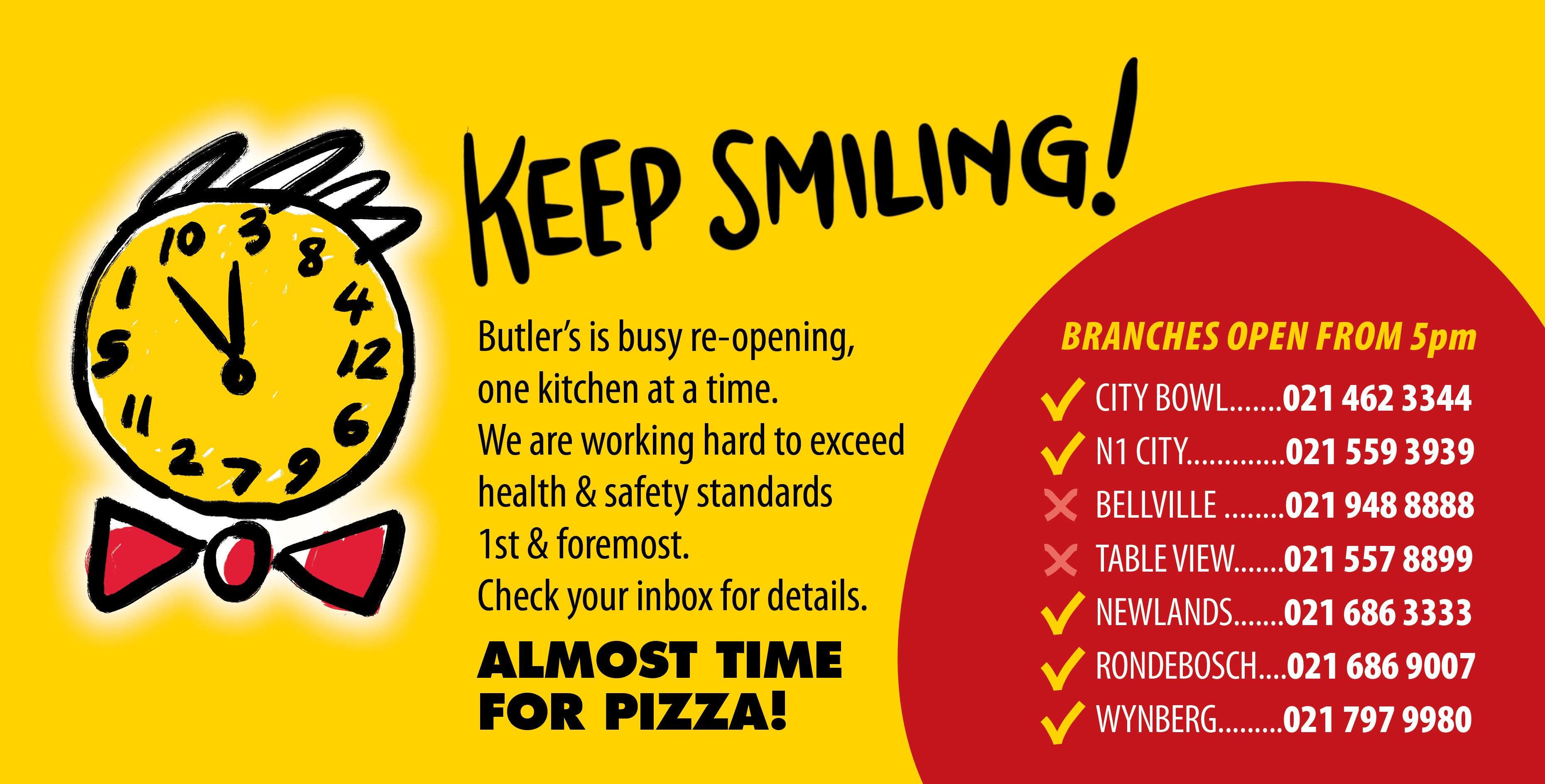 Butler's Pizza Cape Town's No.1 Pizza!