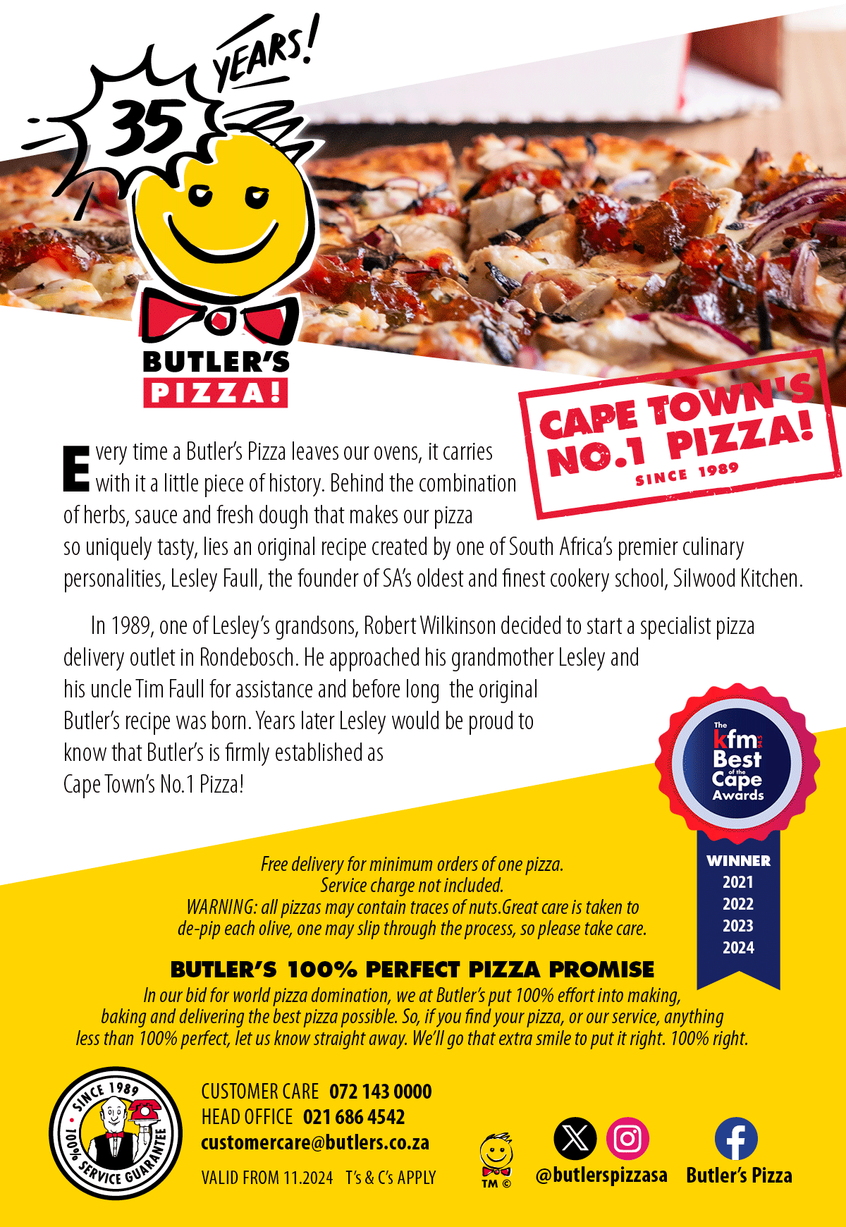 Order Online - Butler's Pizza Menu - Cape Town's No.1 Pizza Online!