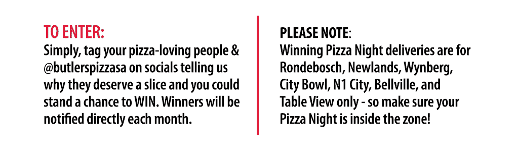 Order Online - Butler's Pizza Menu - Cape Town's No.1 Pizza Online!