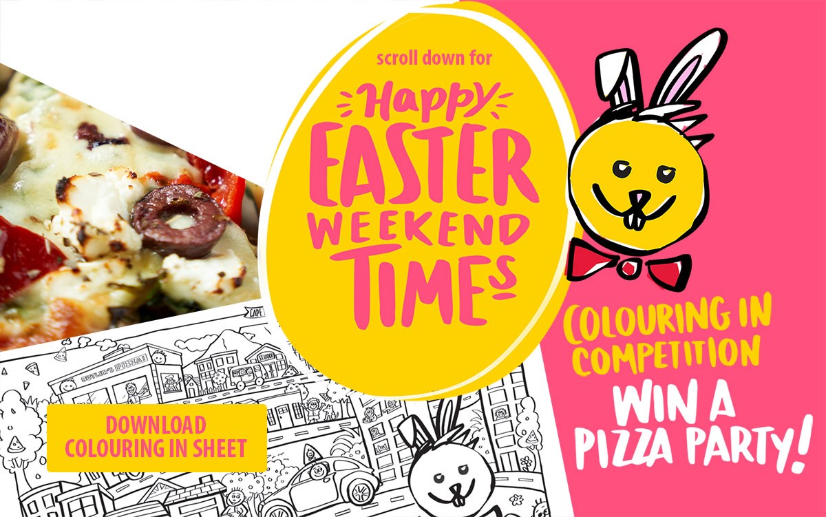 Easter at Butlers - Butler's Pizza Menu - Cape Town's No.1 Pizza Online!
